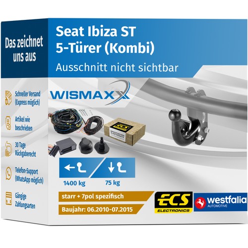 Anhängerkupplung für seat - anhÄngerkupplung,