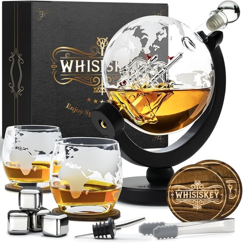 Whisky dekanter set - dekanter, 900ml