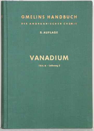 Gmelin handbuch handbook - handbuch,
