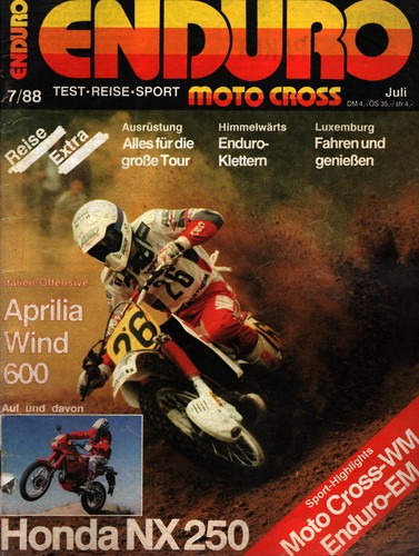 Zeitschrift enduro moto cross - moto,