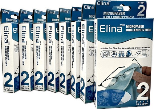 Doppelpack brillenputztuch - 8x,