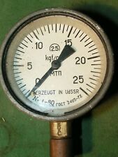 (F9) Öldruckmesser Oldtimer Traktor IFA original 