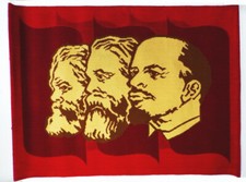 Ddr wandteppich marx - marx, engels
