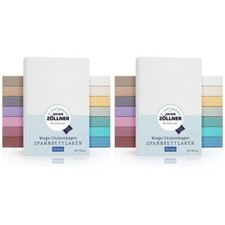 Julius Zöllner Jersey Spannbettlaken für Wiegen 90x40cm und Stubenwagen, 100% B