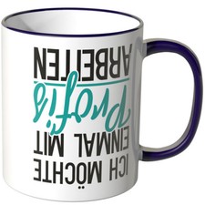 WANDKINGS Tasse, Spruch "Ich