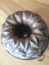 Antike Gugelhupf Backform Kupfer Selten ○ ca. 18cm