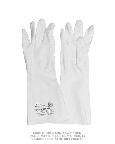 Stulpenhandschuhe gummi - bw,