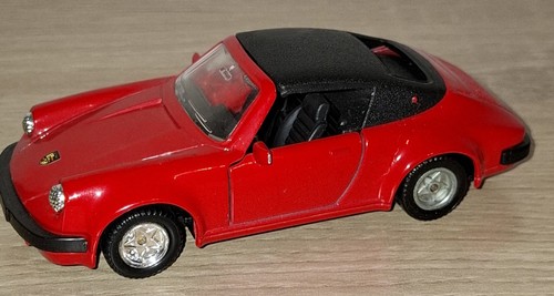 Porsche 911 cabrio - cabrio, rot