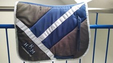 HKM PRO-TEAM Schabracke Satteldecke VS braun blau