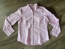 Bluse Hemd Rosa Gestreift