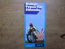 DKW Moped Prospekt  Bullige Typen für Schnelle