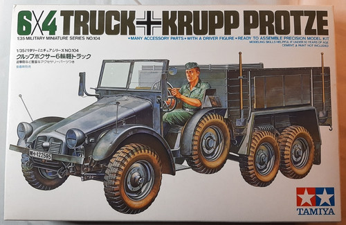 Tamiya 6x4 truck - truck, krupp