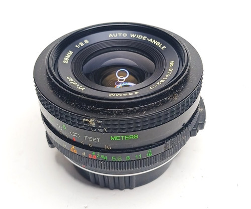 Vivitar 28mm 8 - 28mm, mf