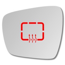 Spiegelglas Links Beheizbar