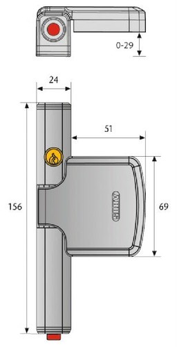 Abus fenstersicherung fts206 - abus,