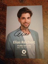 Elias REICHERT - dt. Schauspieler, Sturm der Liebe, Original-Autogramm!