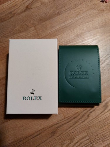 Rolex reiseetui grün neu - reiseetui,