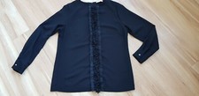 *NH Nadine H* Bluse # Tunika schwarz Chiffonblüten Gr.42 NEU! UVP 199,95 
