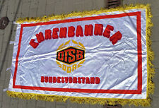orig.Große Fahne Flagge Ehrenbanner Bundesvorstand DTSB DDR SED XI Parteitag