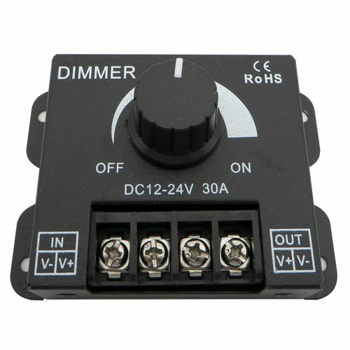 Led dimmer 12v 24v 30a - led,