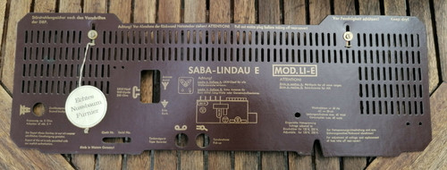 Rückwand hintere schallwand - rückwand,