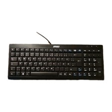 Deutsch Layout Tastatur MSI Compact keyboard KU-1019 Farbe schwarz / USB