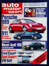 AMS 24/1990 Irmscher Opel Senator 4.0, Corsa A nach Facelift, Citroen XM, Audi