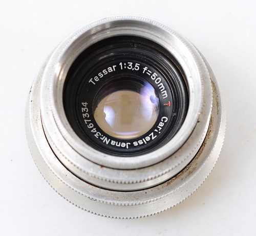 Carl zeiss jena tessar 50mm - zeiss,