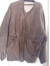 Leichte Wildlederjacke XXL