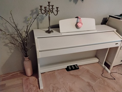 Piano klavier keyboard weiß - keyboard,