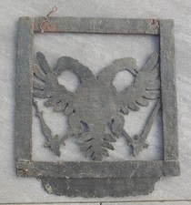 Altes Eisen Wirtschafts Gasthaus Schild Doppeladler Zepter Österreich Ostrach