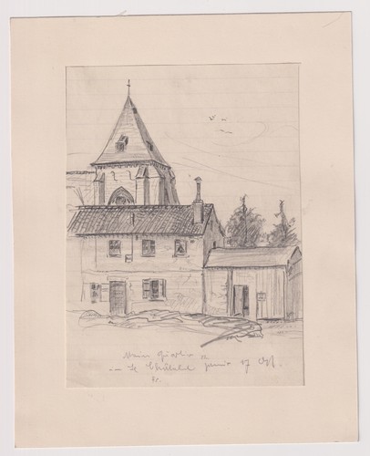 Skizze bleistift infanterie - skizze,