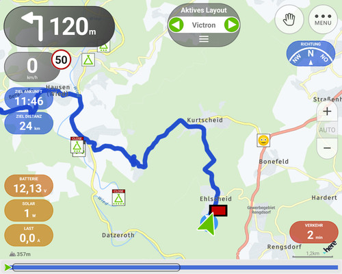 Victron anzeige android - anzeige,