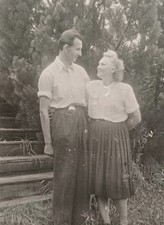 Ziegenhals 1953 paar steht - ziegenhals,