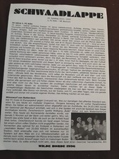 FANZINE ULTRAS FLYER SCHWAADLAPPE 1.FC KÖLN v VFL BOCHUM SAISON 2022/2023