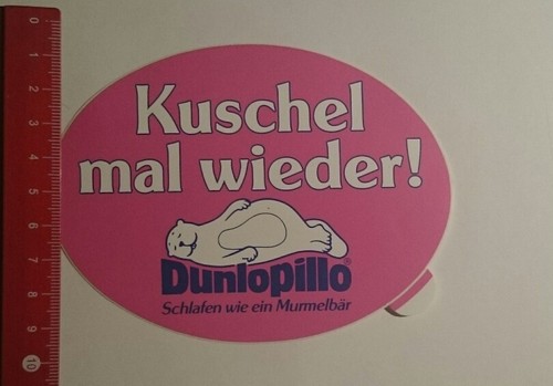 Aufkleber sticker dunlopillo - aufkleber/sticker:,