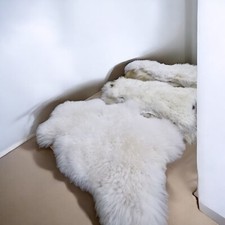 XXL Große Schaffelle | Bis 140cm | Echte Öko Lammfelle | 1 & 2 Wahl | Fell Leder