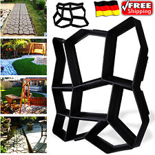 Pflasterform Betonpflaster Gehweg Garten Schalungsformen Schablone DIY 1/2 Set