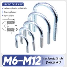 U-Bügelschraube U Bolt Bolzen