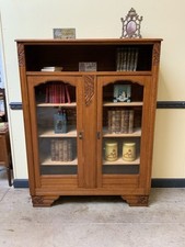 Antik -  Art Deco Vitrine, Bücherschrank - Lieferung möglich!
