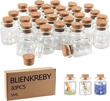 30 x 5ML Kleine Glasflaschen