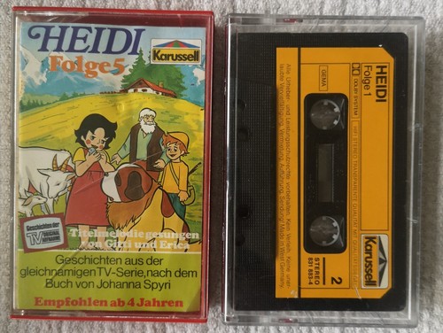 Hörspielkassetten heidi paket - hörspielkassetten,