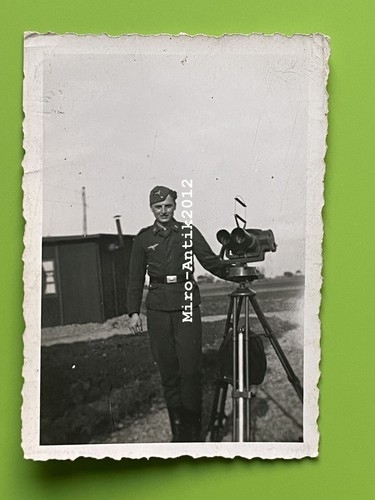 Foto wk2 soldat flak glas - foto,, wk2,
