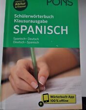 pons spanisch (Spanisch-Deutsch/Deutsch-Spanisch) Wörterbuch
