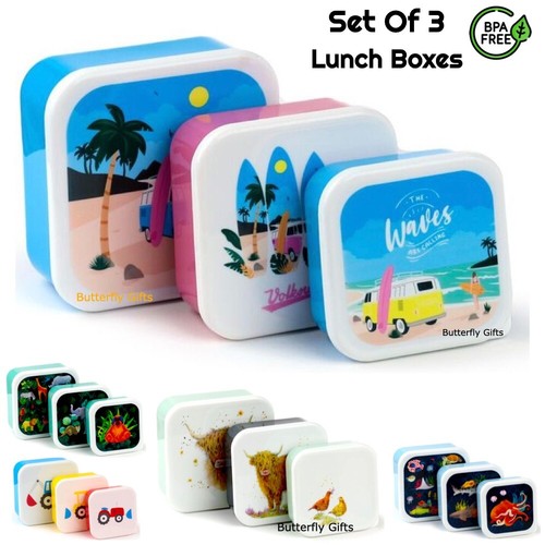 3er set brotdosen - 3er, kinder
