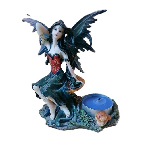 Teelichthalter fee figur - teelichthalter,