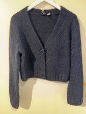 toller  zustand  strickjacke gr l blau  ?  h&m ungetragen