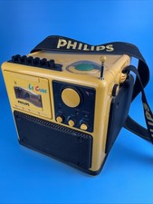 Philips D 8080 "Le Cube" Stereo-Radio-Recorder Vintage 80er Jahre