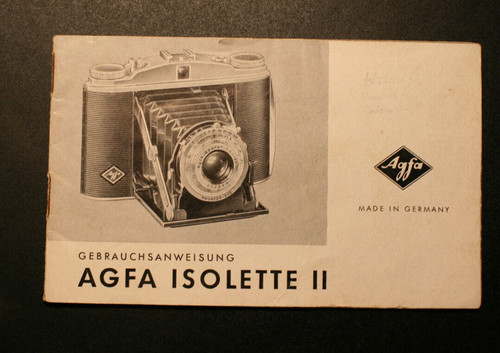 Gebrauchsanleitung agfa - gebrauchsanleitung,