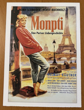 Monpti - Filmkarte Filmplakatkarte Cinema - Romy Schneider Horst Buchholz